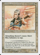 Alert Shu Infantry [Portal Three Kingdoms] - Rocket TCG