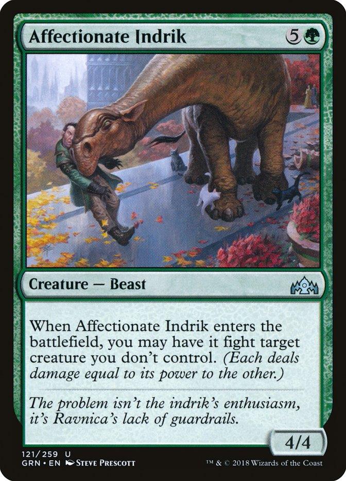 Affectionate Indrik [Guilds of Ravnica] - Rocket TCG
