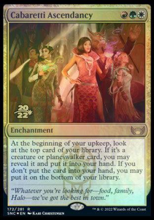 Cabaretti Ascendancy [Streets of New Capenna Prerelease Promos] - Rocket TCG