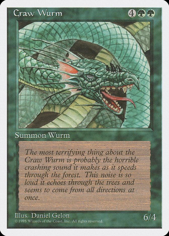 Craw Wurm [Fourth Edition] - Rocket TCG