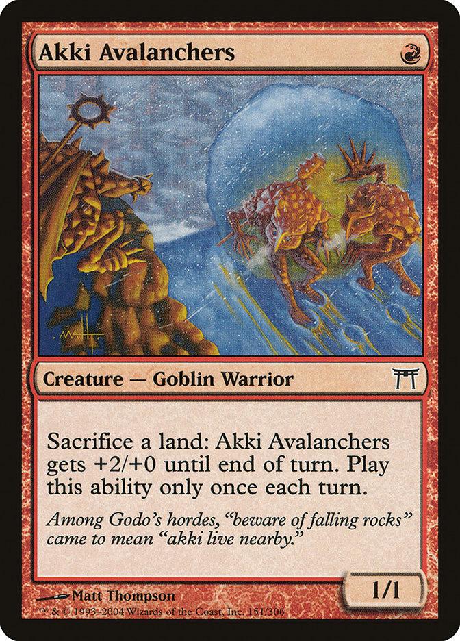 Akki Avalanchers [Champions of Kamigawa] - Rocket TCG