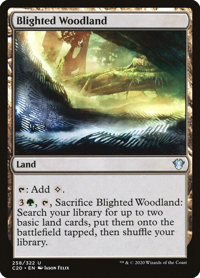 Blighted Woodland [Commander 2020] - Rocket TCG