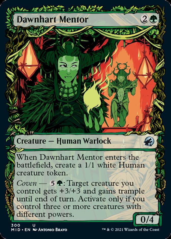 Dawnhart Mentor (Showcase Equinox) [Innistrad: Midnight Hunt] - Rocket TCG
