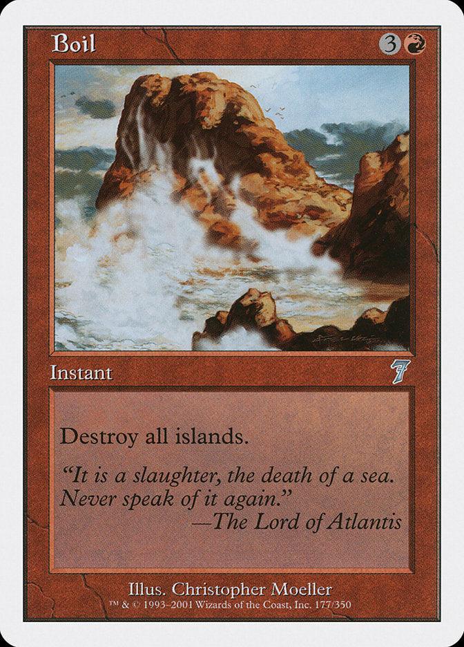 Boil [Seventh Edition] - Rocket TCG