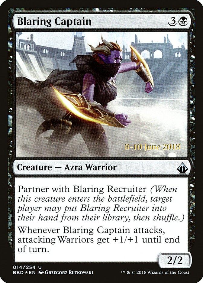 Blaring Captain (Prerelease) [Battlebond Promos] - Rocket TCG