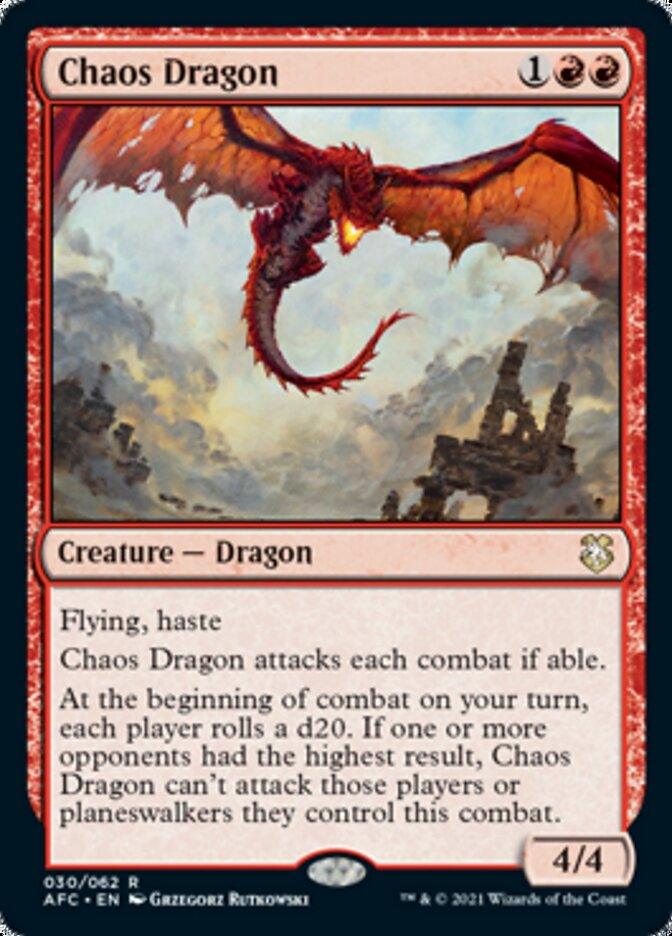 Chaos Dragon [Dungeons & Dragons: Adventures in the Forgotten Realms Commander] - Rocket TCG