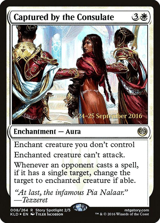 Captured by the Consulate [Kaladesh Prerelease Promos] - Rocket TCG