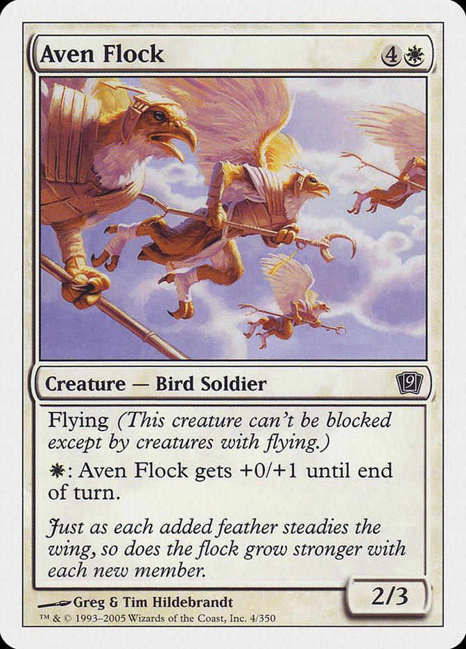 Aven Flock [Ninth Edition] - Rocket TCG