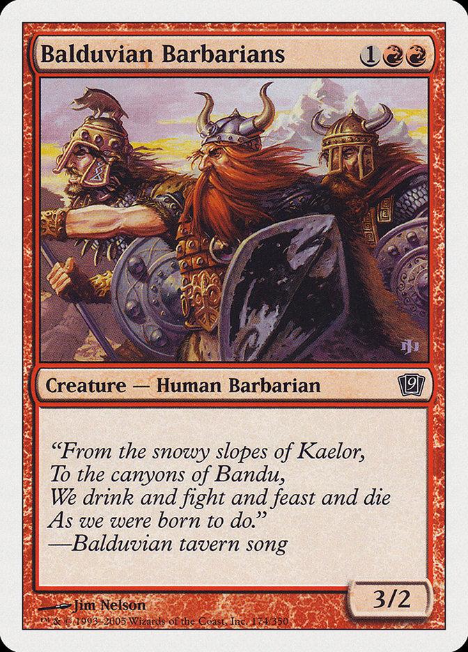 Balduvian Barbarians [Ninth Edition] - Rocket TCG