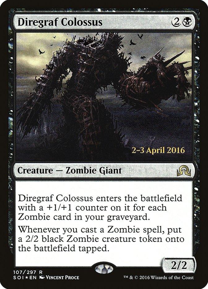 Diregraf Colossus [Shadows over Innistrad Prerelease Promos] - Rocket TCG