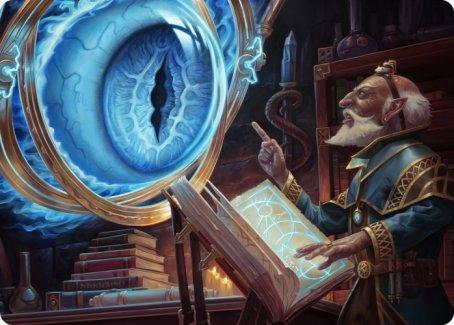 Contact Other Plane Art Card [Dungeons & Dragons: Adventures in the Forgotten Realms Art Series] - Rocket TCG