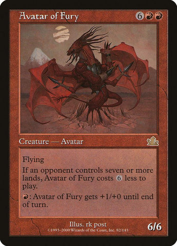 Avatar of Fury [Prophecy] - Rocket TCG