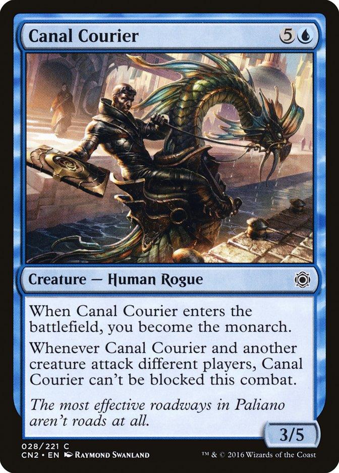 Canal Courier [Conspiracy: Take the Crown] - Rocket TCG