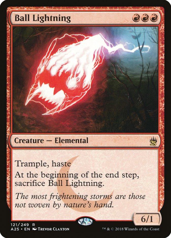 Ball Lightning [Masters 25] - Rocket TCG