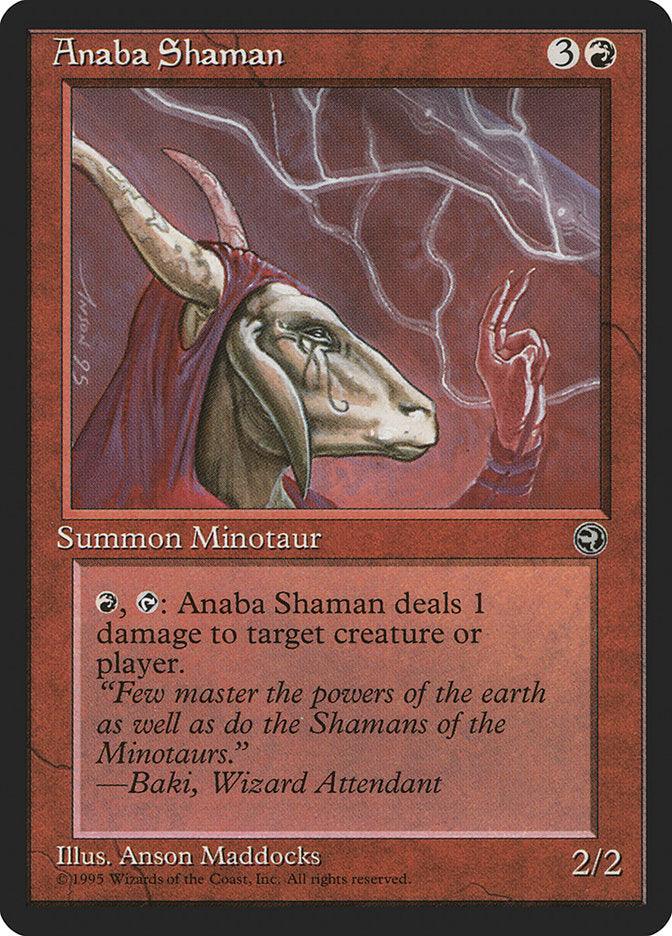 Anaba Shaman (Baki Flavor Text) [Homelands] - Rocket TCG