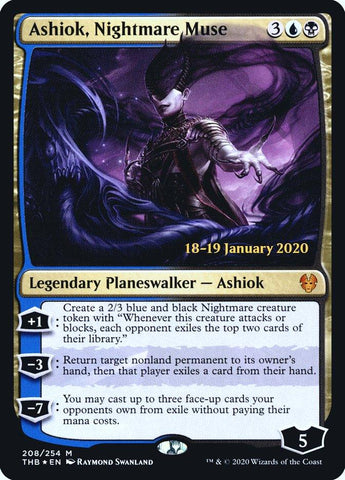 Ashiok, Nightmare Muse [Theros Beyond Death Prerelease Promos] - Rocket TCG