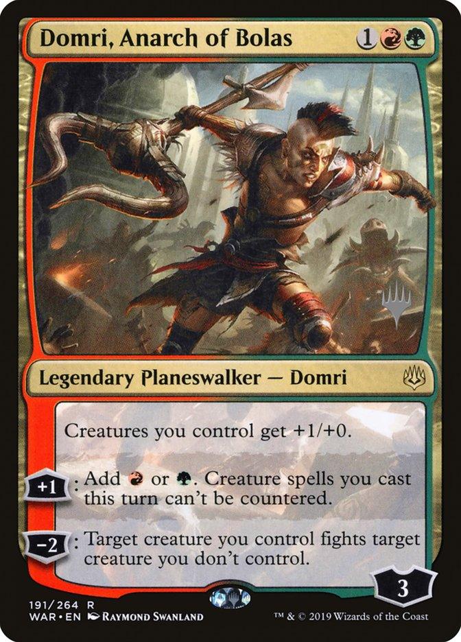 Domri, Anarch of Bolas (Promo Pack) [War of the Spark Promos] - Rocket TCG