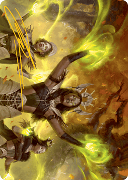 Dawnhart Wardens Art Card (Gold-Stamped Signature) [Innistrad: Midnight Hunt Art Series] - Rocket TCG