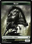 Beast (013) // Wurm Double-sided Token [Commander 2019 Tokens] - Rocket TCG