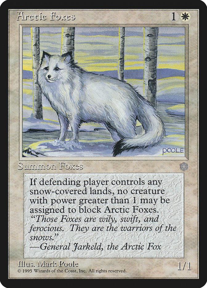 Arctic Foxes [Ice Age] - Rocket TCG