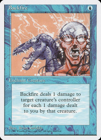 Backfire [Fourth Edition] - Rocket TCG
