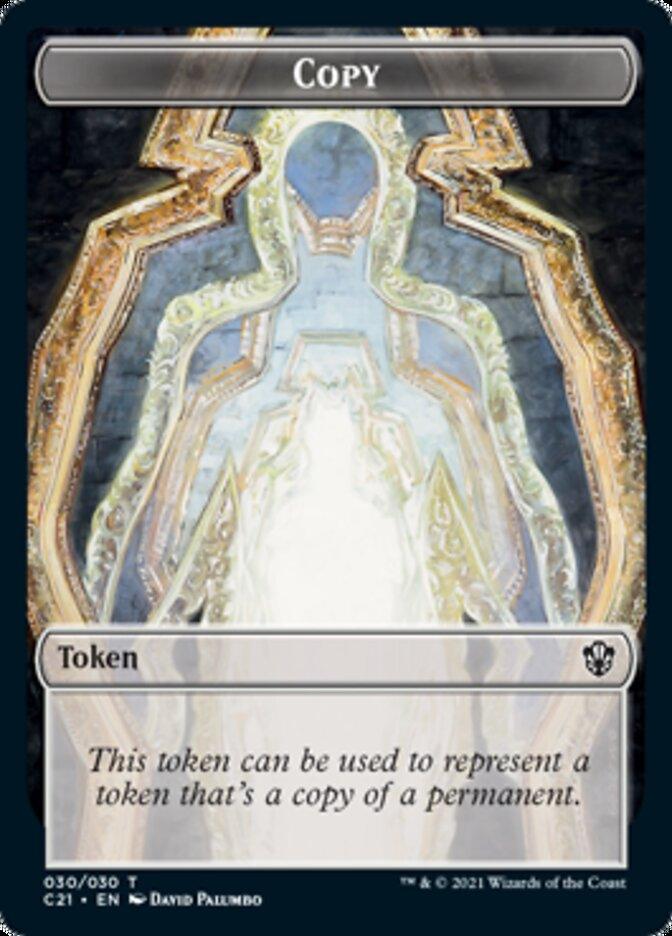 Copy // Construct Token (030) [Commander 2021 Tokens] - Rocket TCG
