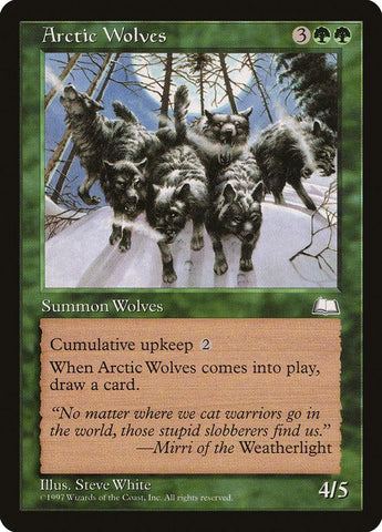 Arctic Wolves [Weatherlight] - Rocket TCG