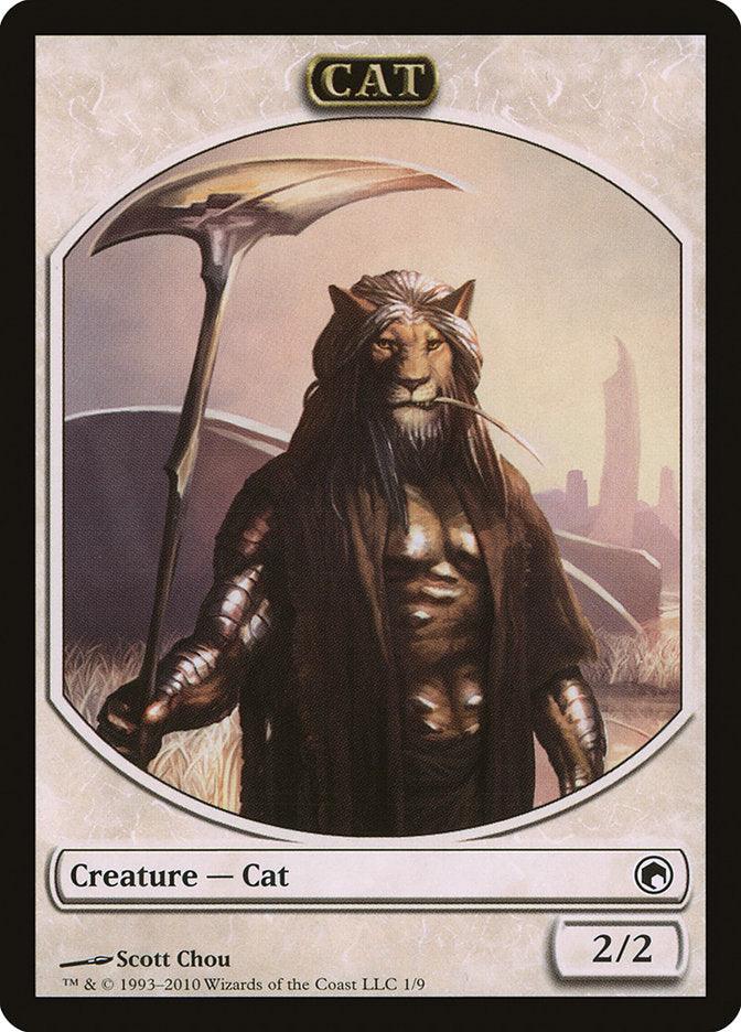 Cat Token [Scars of Mirrodin Tokens] - Rocket TCG