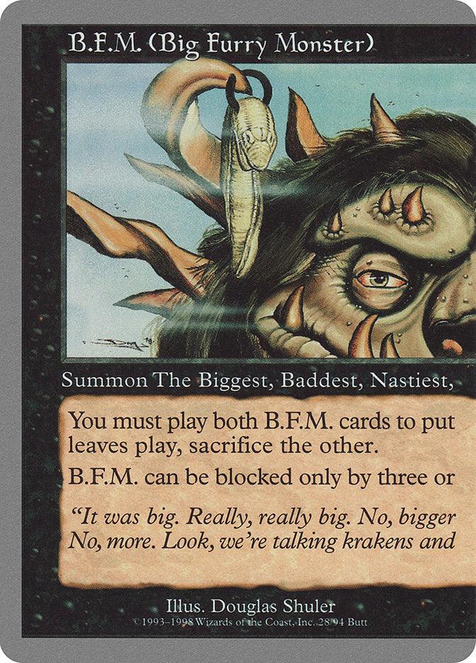 B.F.M. (Big Furry Monster) (28/94) [Unglued] - Rocket TCG