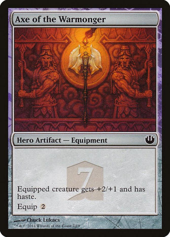 Axe of the Warmonger [Journey into Nyx Hero's Path] - Rocket TCG