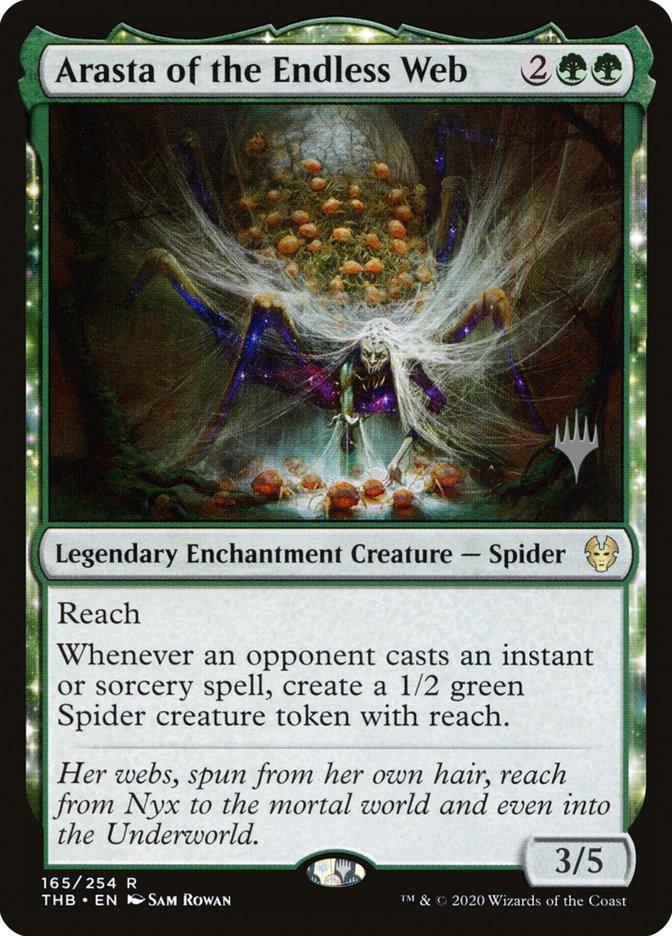 Arasta of the Endless Web (Promo Pack) [Theros Beyond Death Promos] - Rocket TCG