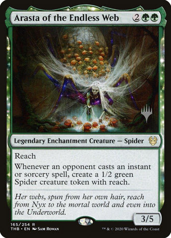 Arasta of the Endless Web (Promo Pack) [Theros Beyond Death Promos] - Rocket TCG