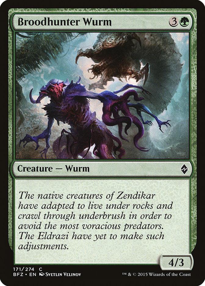 Broodhunter Wurm [Battle for Zendikar] - Rocket TCG