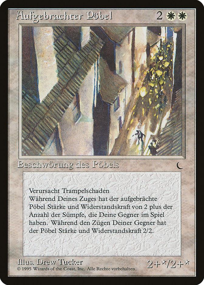 Angry Mob (German) - Aufgebrachter Pobel" [Renaissance] - Rocket TCG