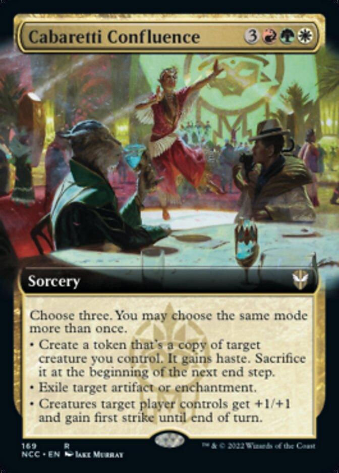 Cabaretti Confluence (Extended Art) [Streets of New Capenna Commander] - Rocket TCG