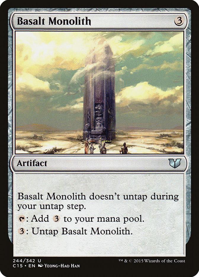 Basalt Monolith [Commander 2015] - Rocket TCG
