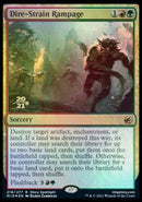 Dire-Strain Rampage [Innistrad: Midnight Hunt Prerelease Promos] - Rocket TCG