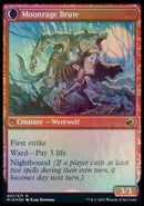 Brutal Cathar // Moonrage Brute [Innistrad: Midnight Hunt Prerelease Promos] - Rocket TCG
