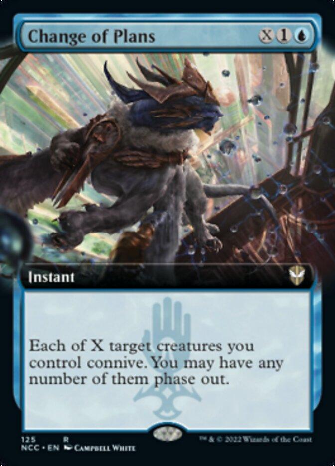 Change of Plans (Extended Art) [Streets of New Capenna Commander] - Rocket TCG
