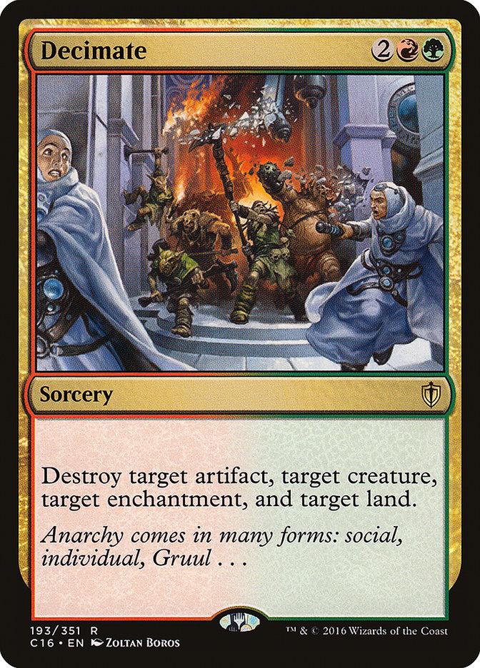 Decimate [Commander 2016] - Rocket TCG