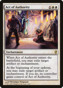 Act of Authority [Commander 2013] - Rocket TCG