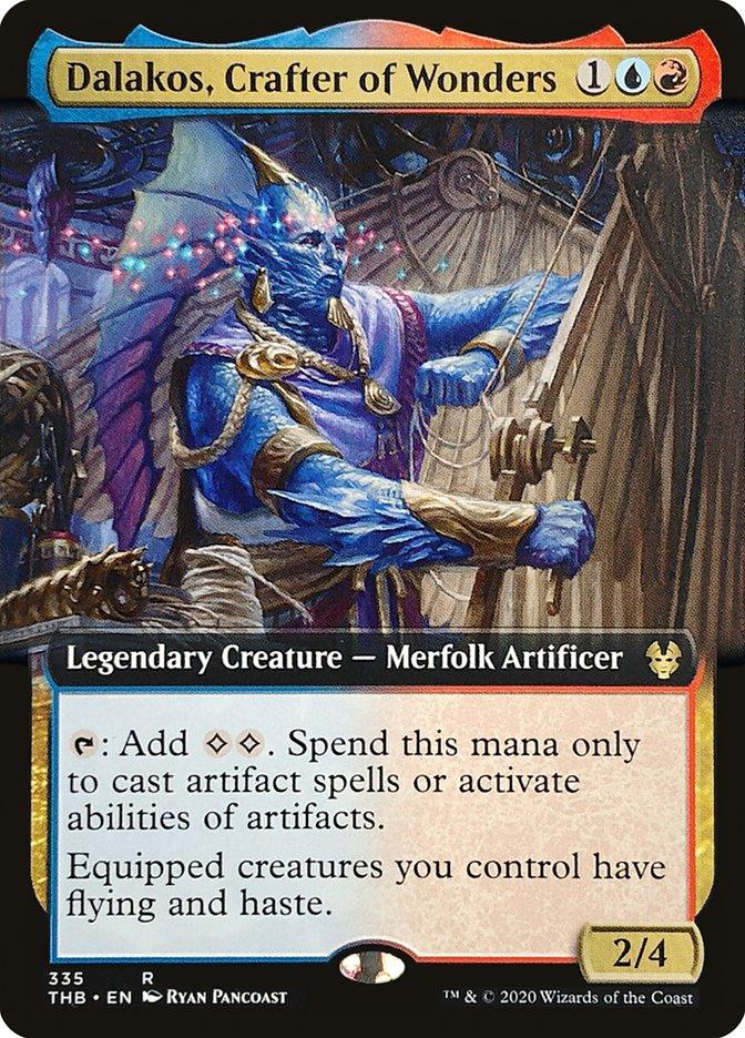 Dalakos, Crafter of Wonders (Extended Art) [Theros Beyond Death] - Rocket TCG