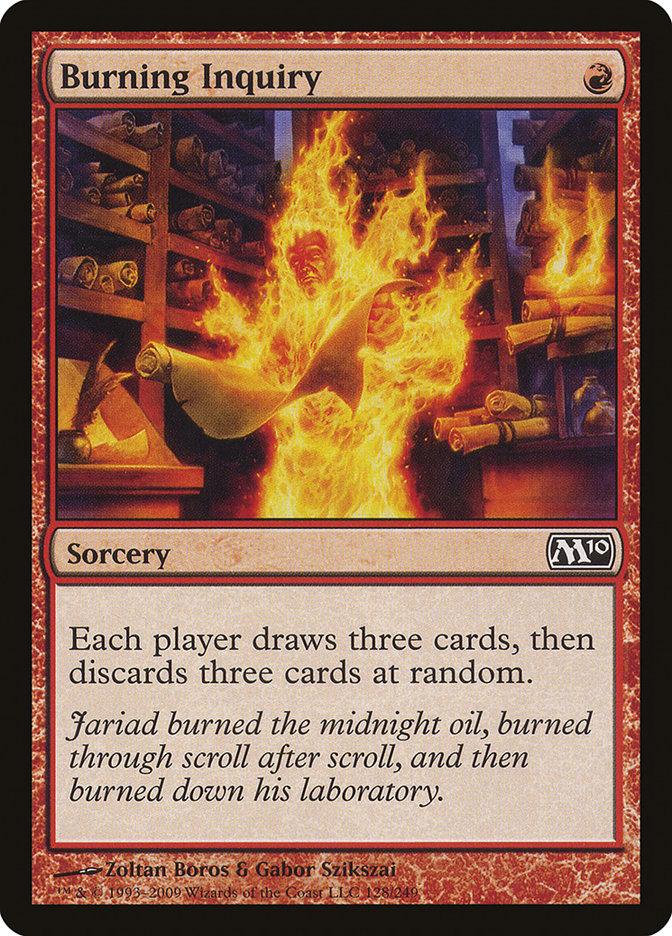 Burning Inquiry [Magic 2010] - Rocket TCG