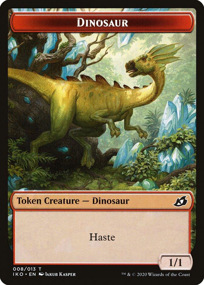 Dinosaur Token [Ikoria: Lair of Behemoths Tokens] - Rocket TCG