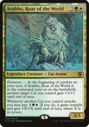 Arahbo, Roar of the World (Oversized) [Commander 2017 Oversized] - Rocket TCG