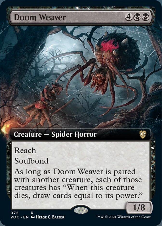 Doom Weaver (Extended Art) [Innistrad: Crimson Vow Commander] - Rocket TCG