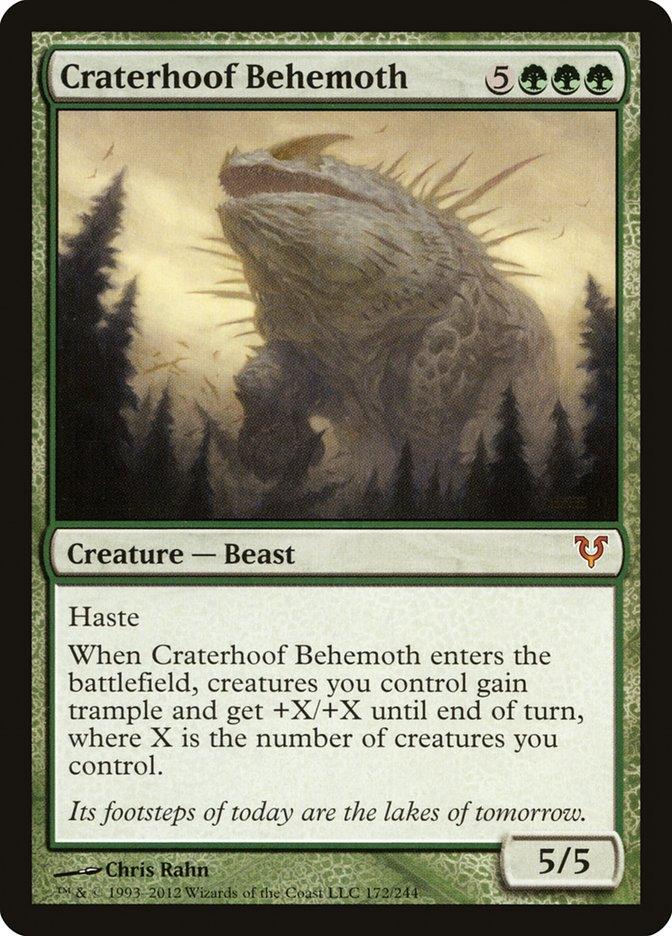 Craterhoof Behemoth [Avacyn Restored] - Rocket TCG