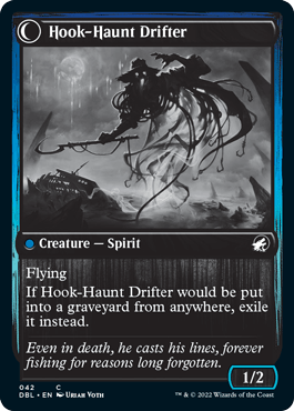 Baithook Angler // Hook-Haunt Drifter [Innistrad: Double Feature] - Rocket TCG