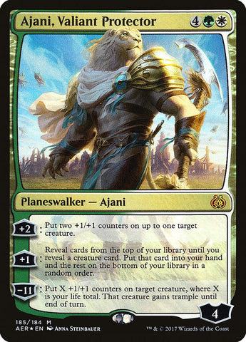 Ajani, Valiant Protector [Aether Revolt] - Rocket TCG