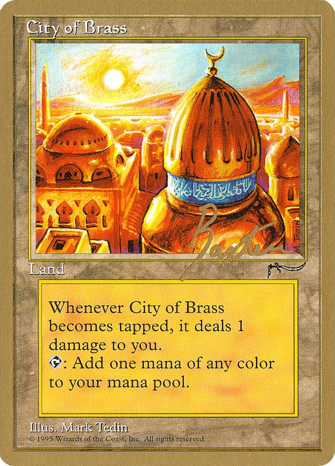 City of Brass (George Baxter) [Pro Tour Collector Set] - Rocket TCG